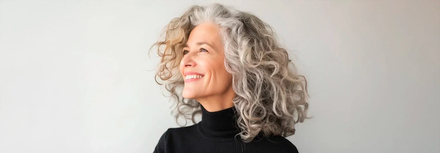 Canas y cabello rizado: cuidados específicos para una melena saludable