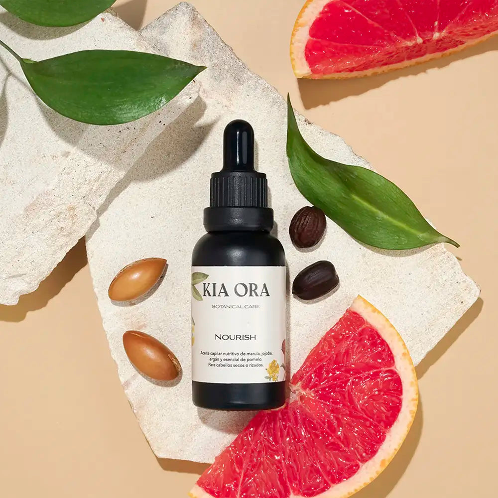 NOURISH - Nourishing hair oil with marula, jojoba, argan and grapefruit essential oil