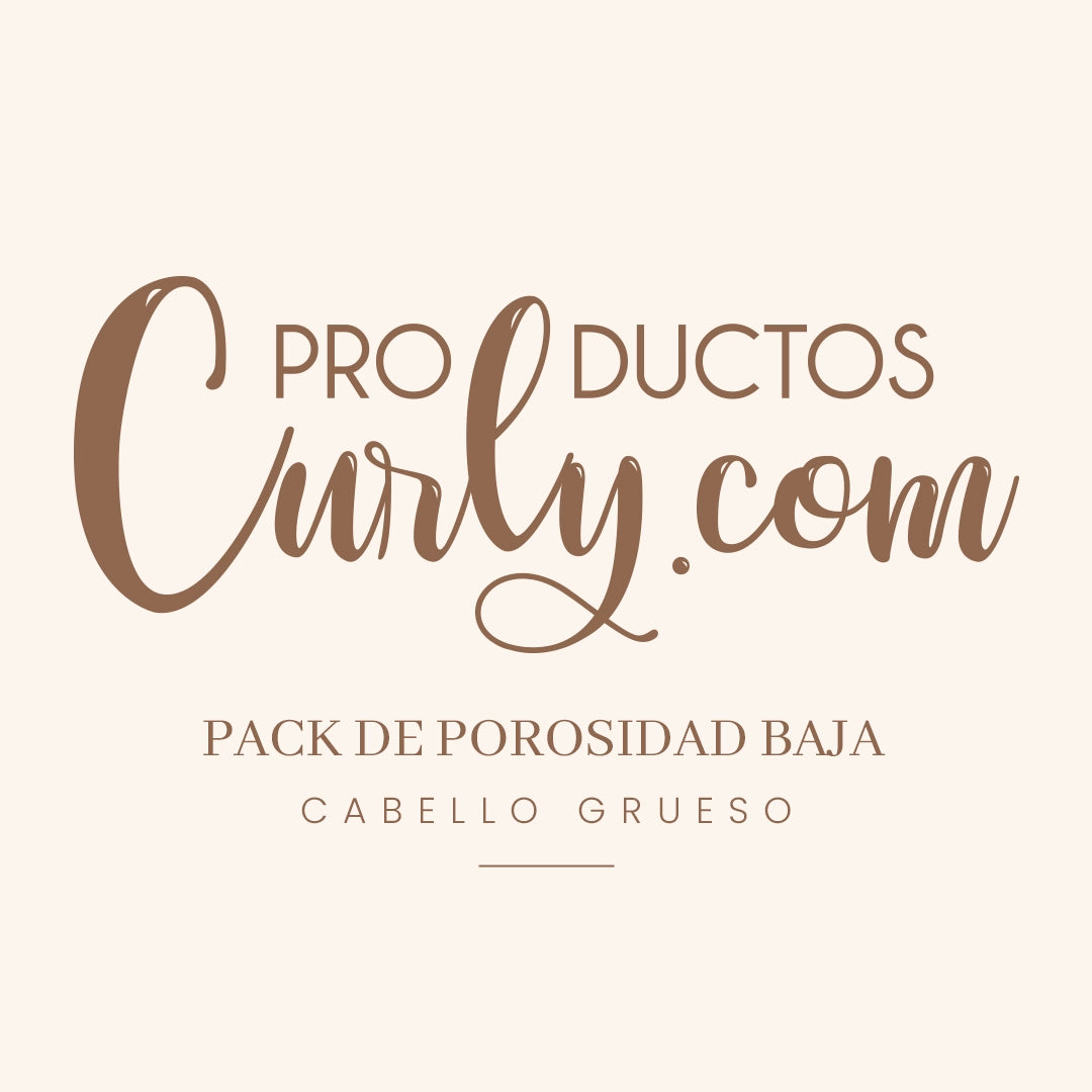 Pack de porosidad baja y cabello grueso