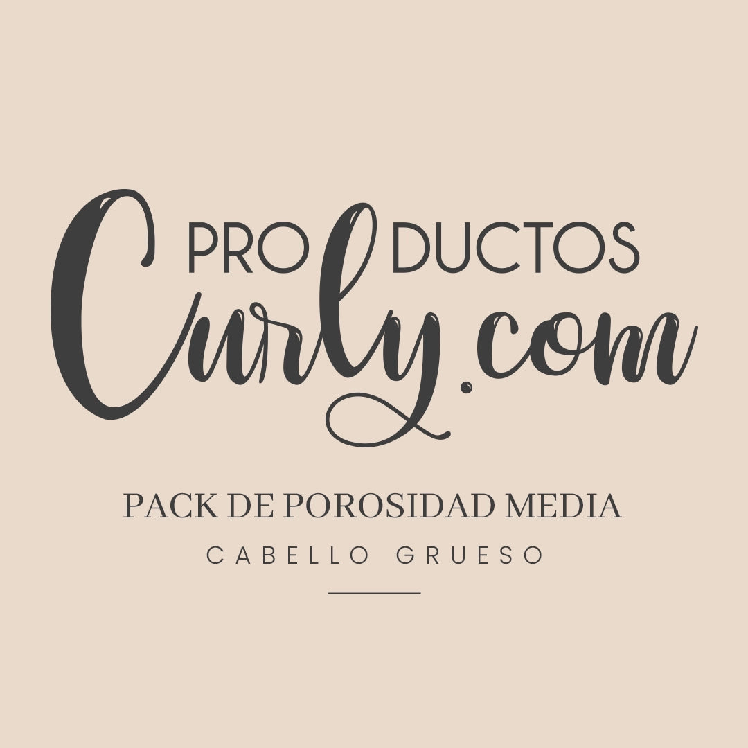 Pack de porosidad media y cabello grueso