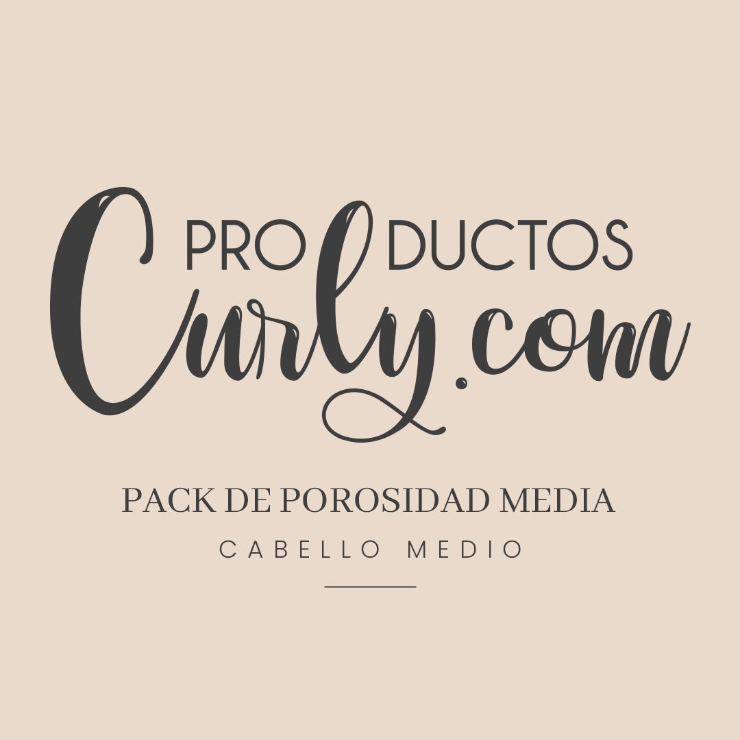Pack de porosidad media y cabello medio