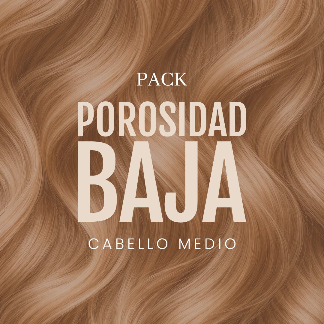 Pack de porosidad baja y cabello medio