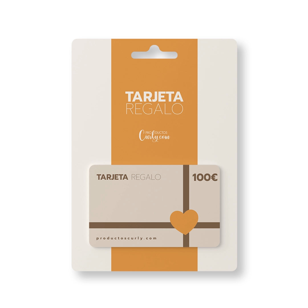 Tarjeta Regalo Productos Curly