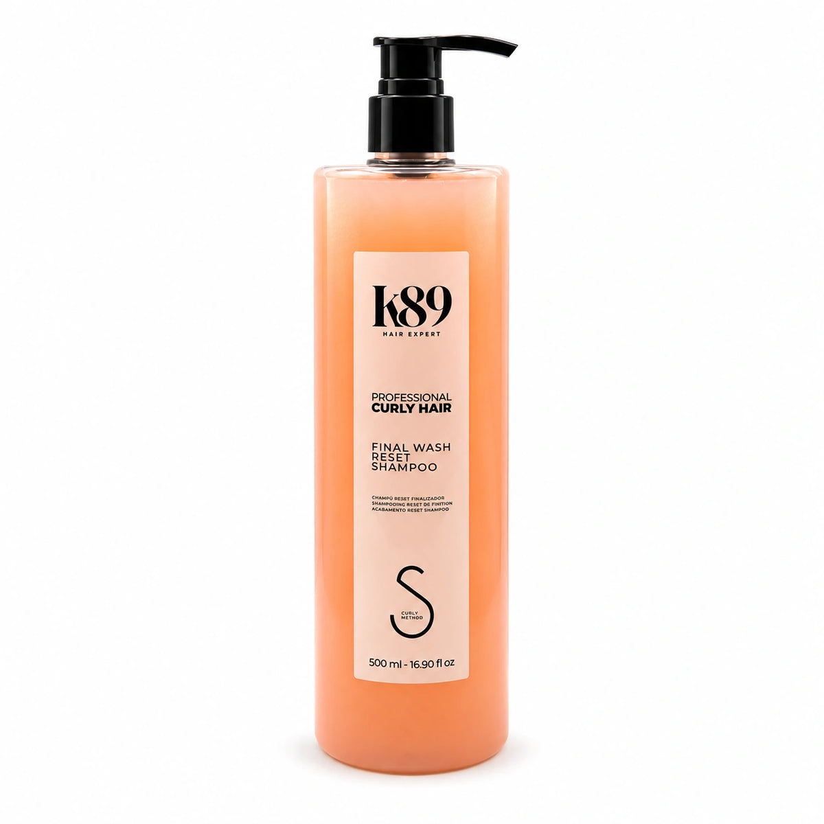 Final Wash Reset Curly Hair Shampoo K89 — vista frontal