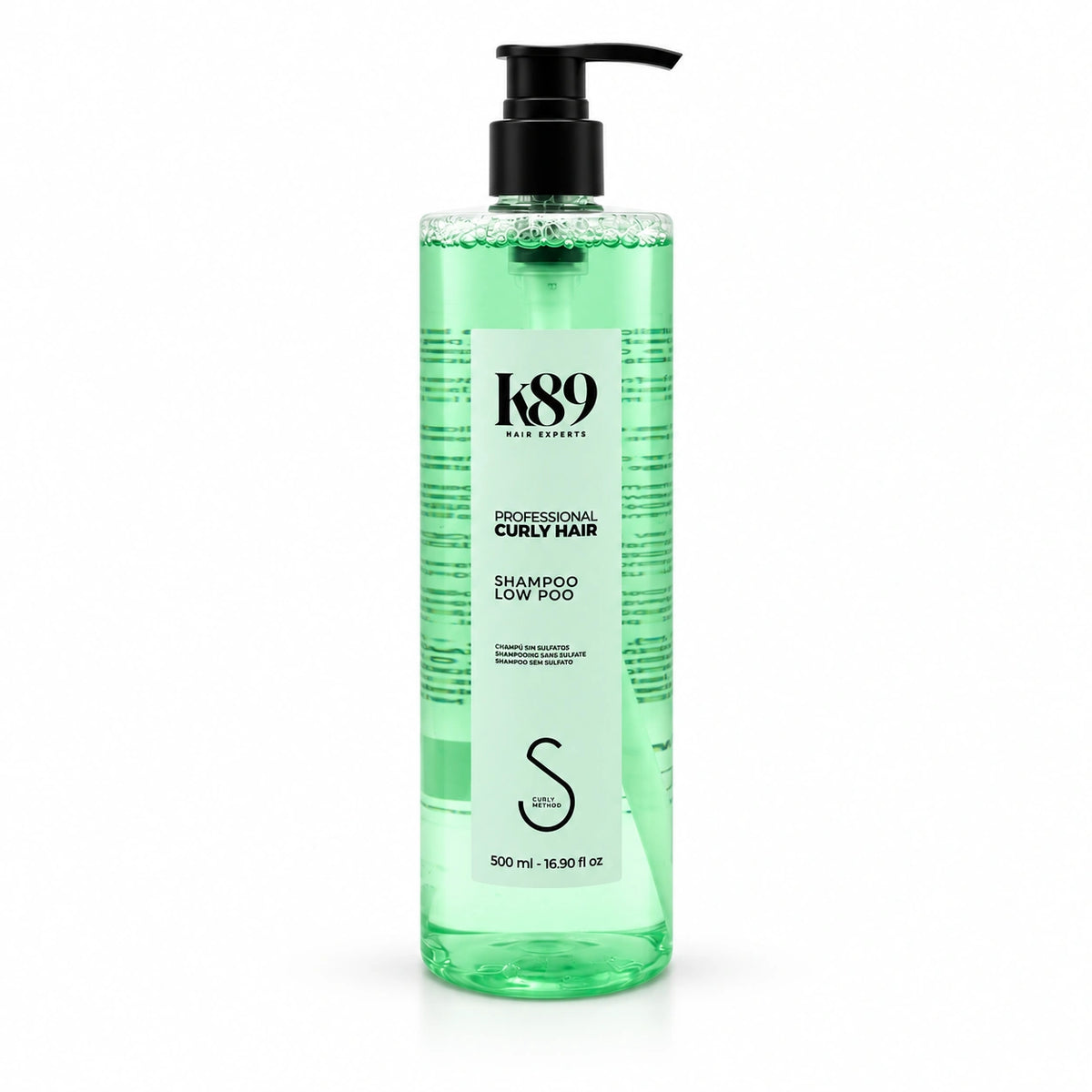 Curly Hair Low Poo Shampoo K89 — vista frontal
