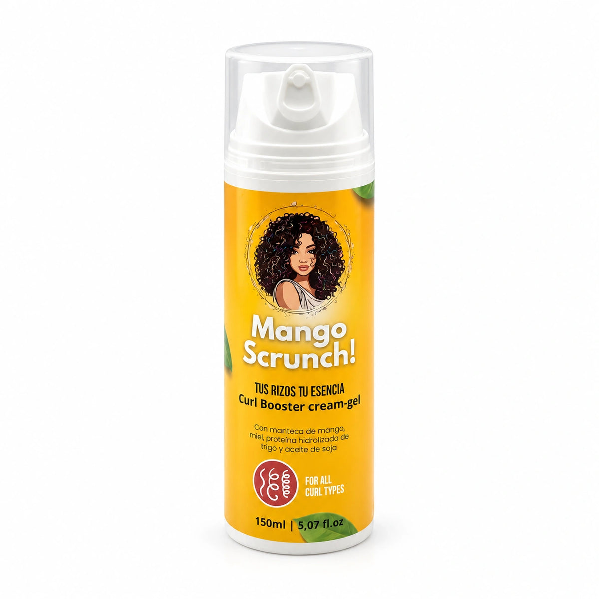 Anira Curls Mango Scrunch — vista frontal