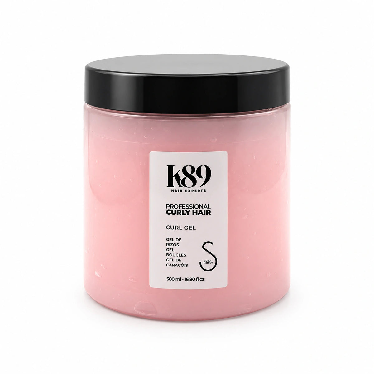 Curly Hair Curl Gel K89 — vista frontal