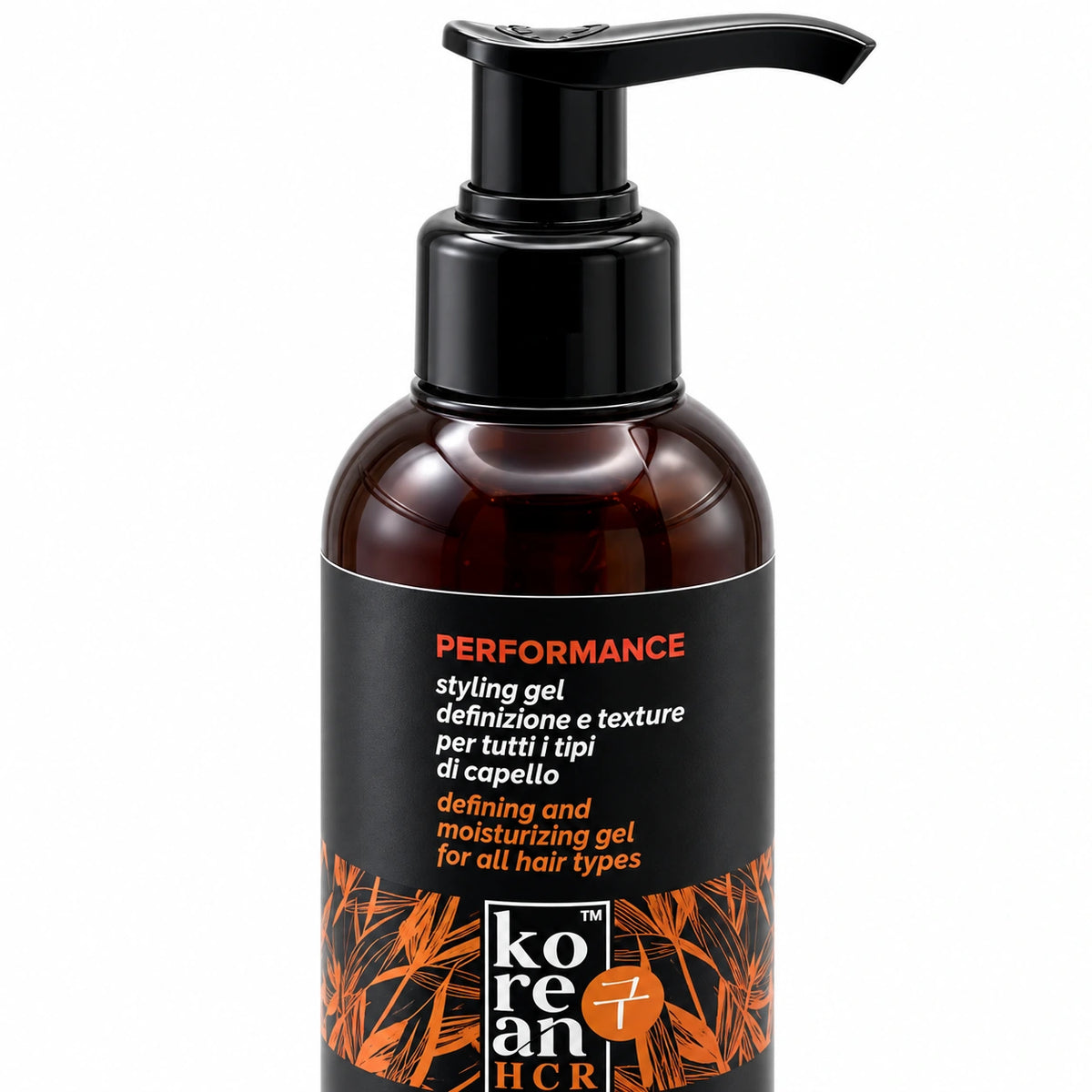 Korean Performance Gel — detalle del envase