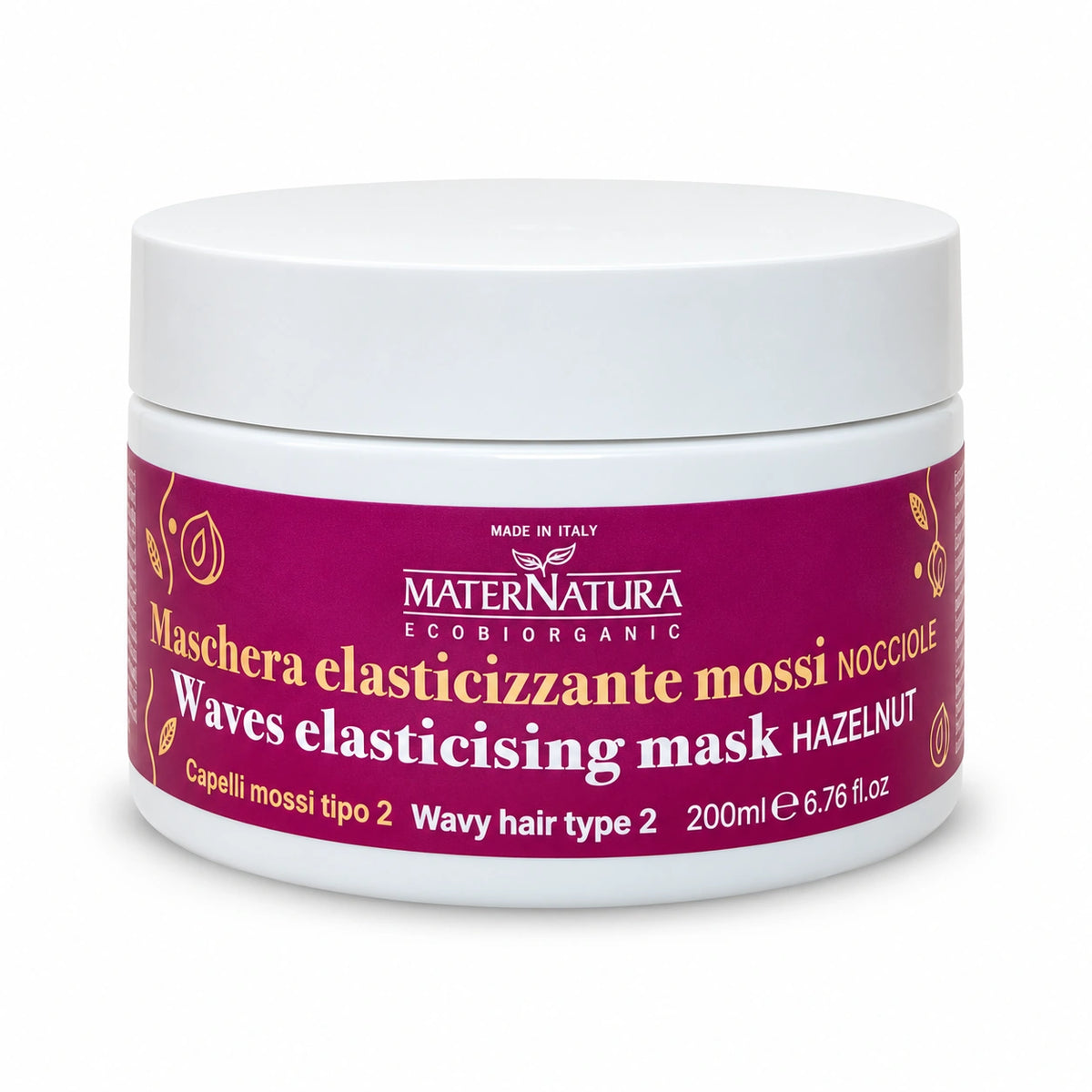 Mascarilla Rizos y Ondas Maternatura — vista frontal