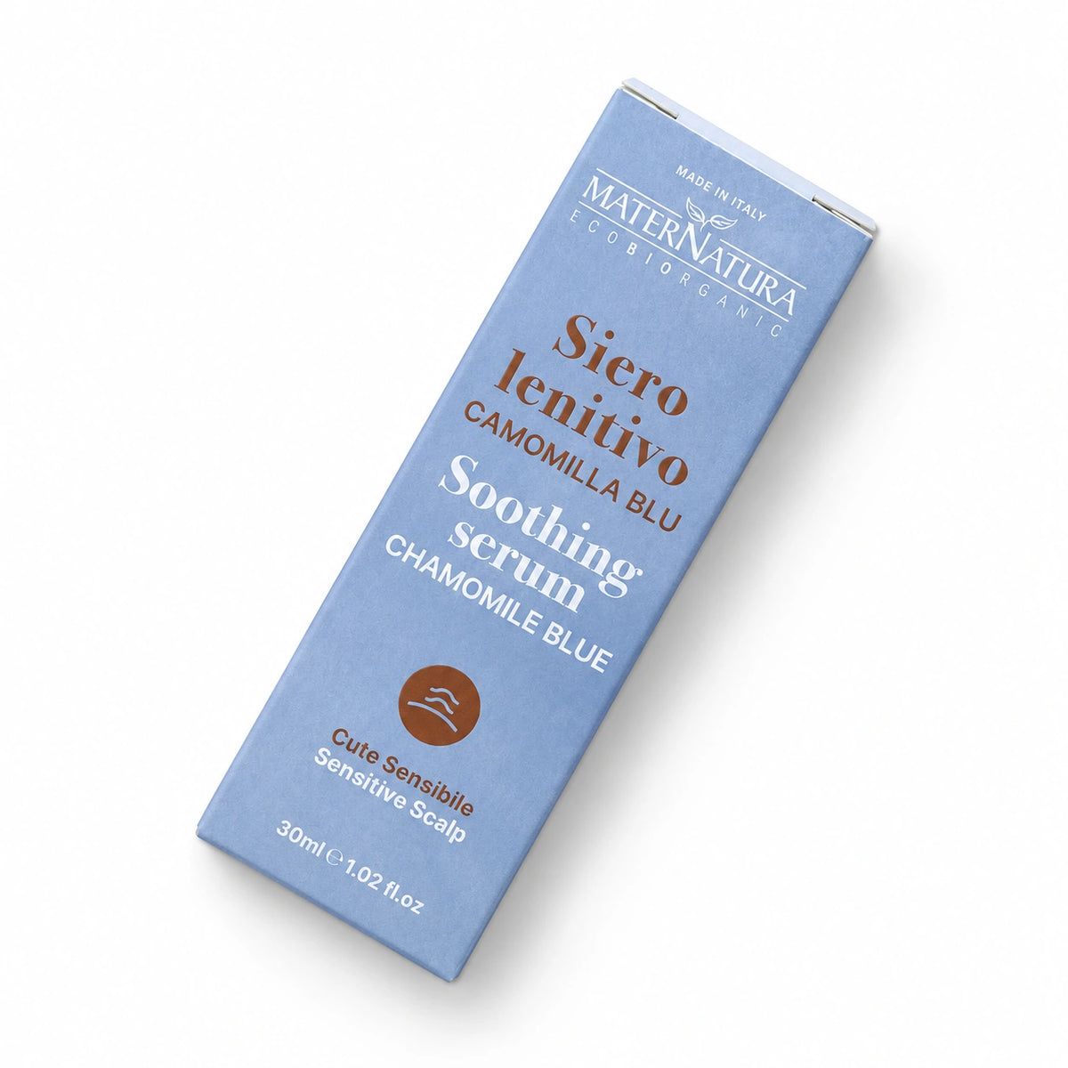 Sérum Calmante Cuero Cabelludo Camomila Azul Maternatura — vista diagonal