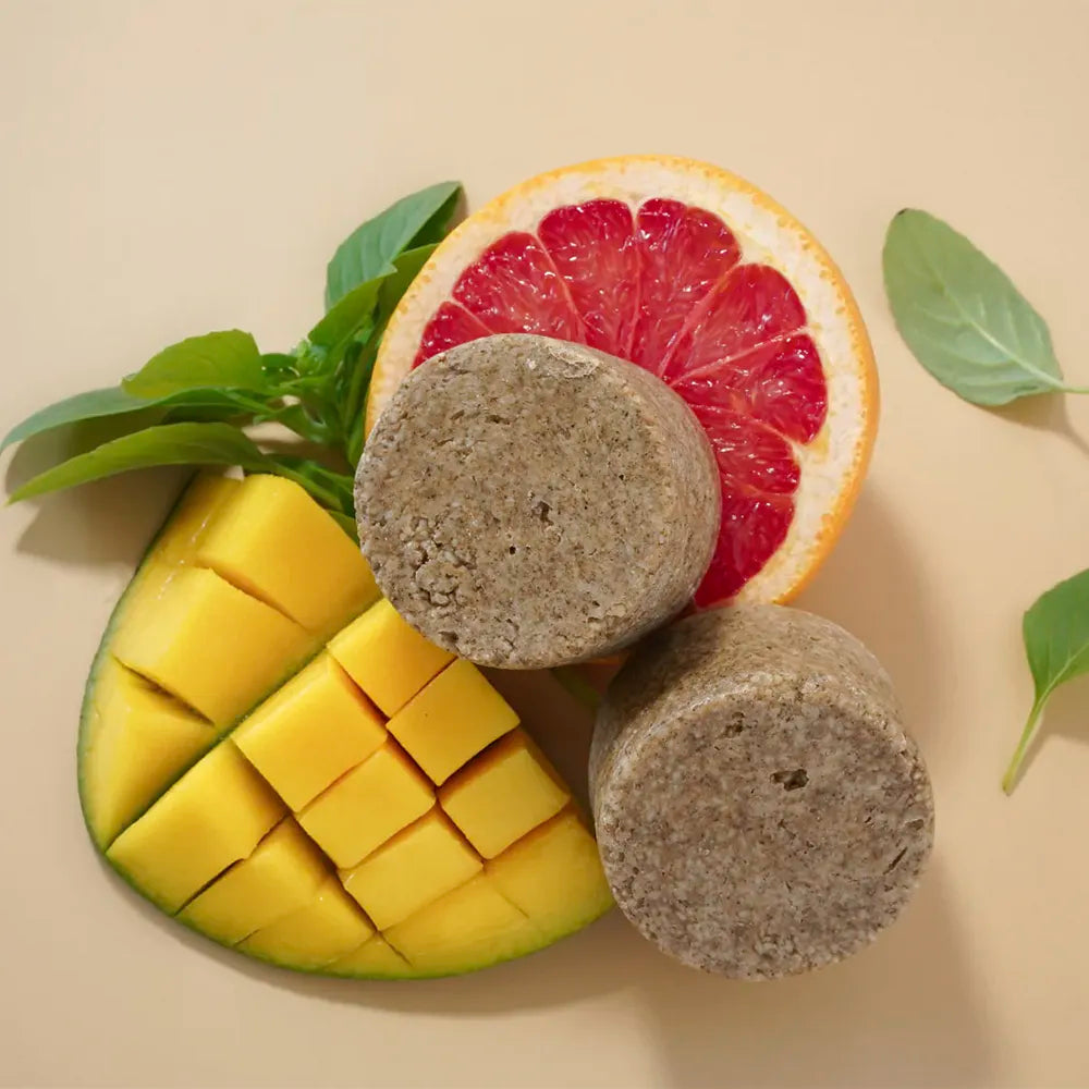 INDO – Tulsi Volume Boosting Shampoo with Mango Butter and Grapefruit and Lime Essence