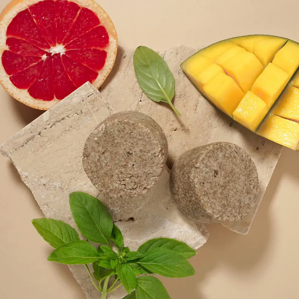 INDO – Tulsi Volume Boosting Shampoo with Mango Butter and Grapefruit and Lime Essence