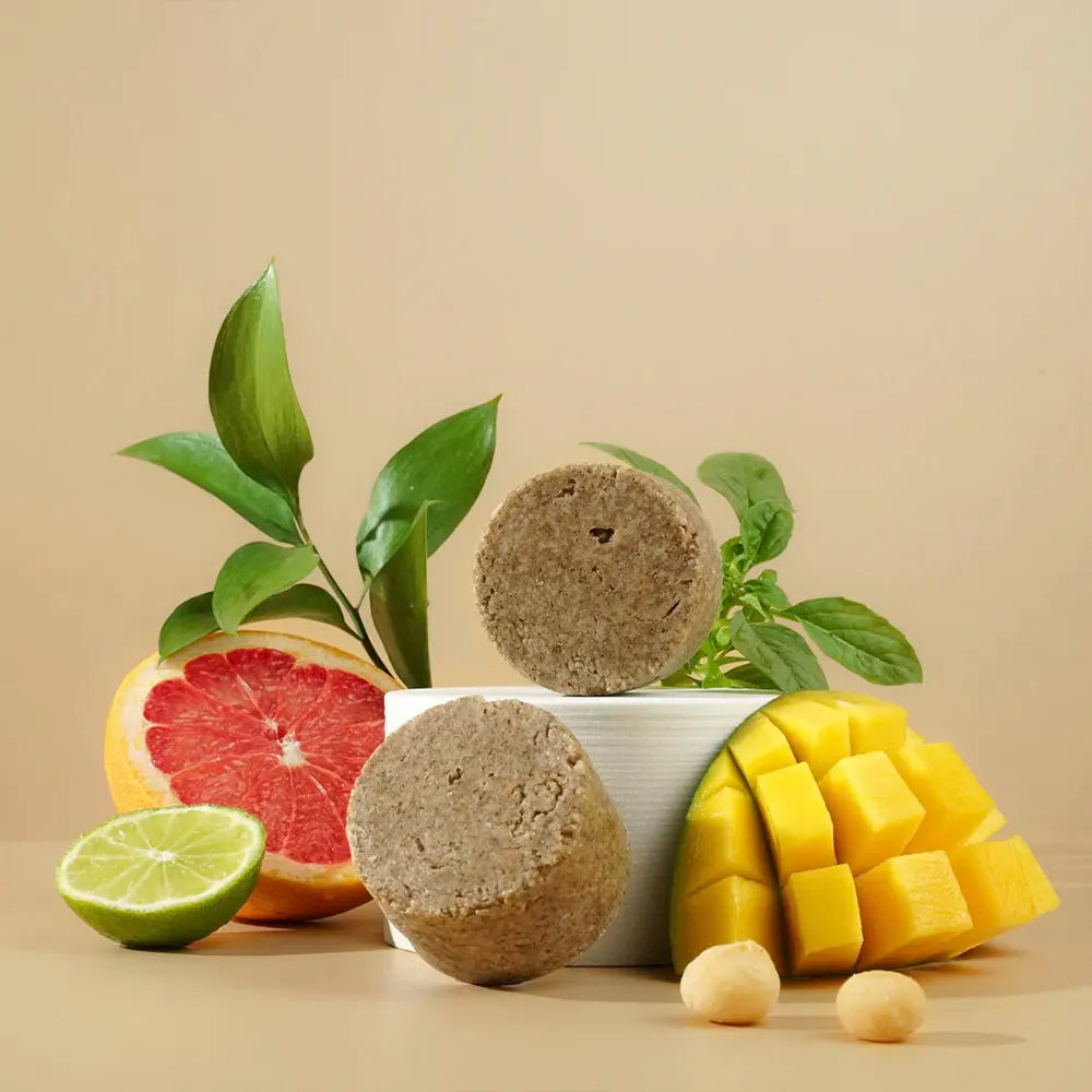INDO – Tulsi Volume Boosting Shampoo with Mango Butter and Grapefruit and Lime Essence