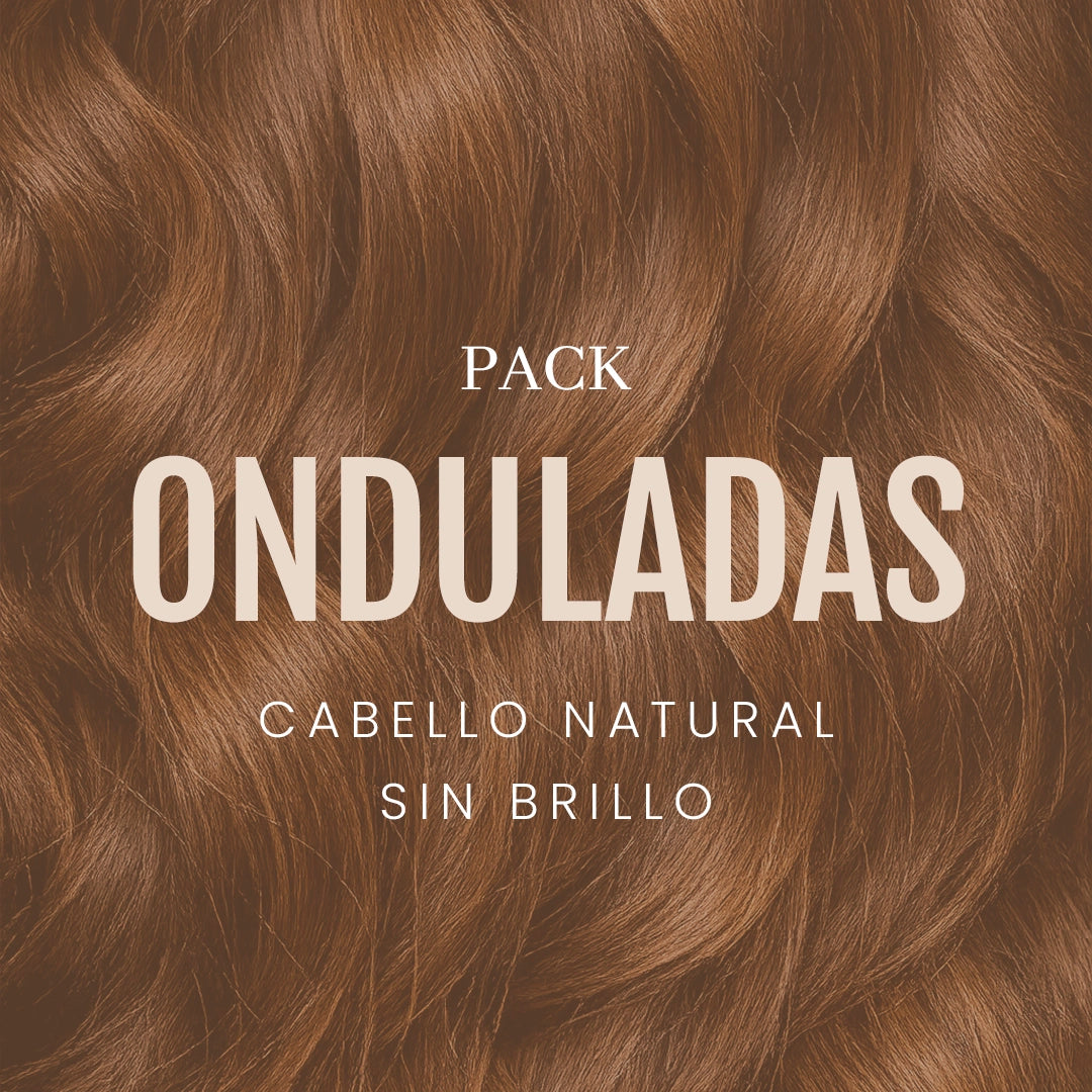 Pack cabello natural sin brillo