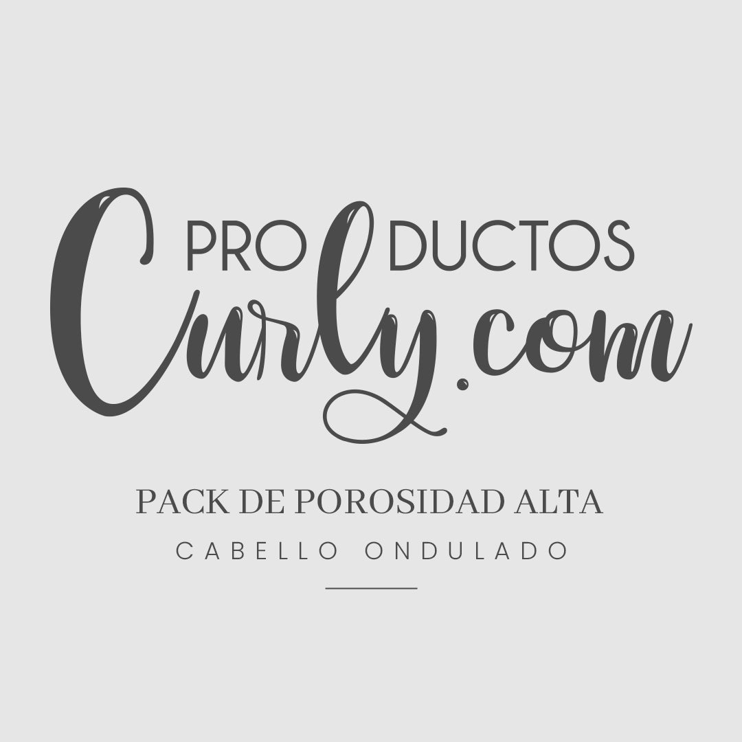 High porosity and wavy hair pack