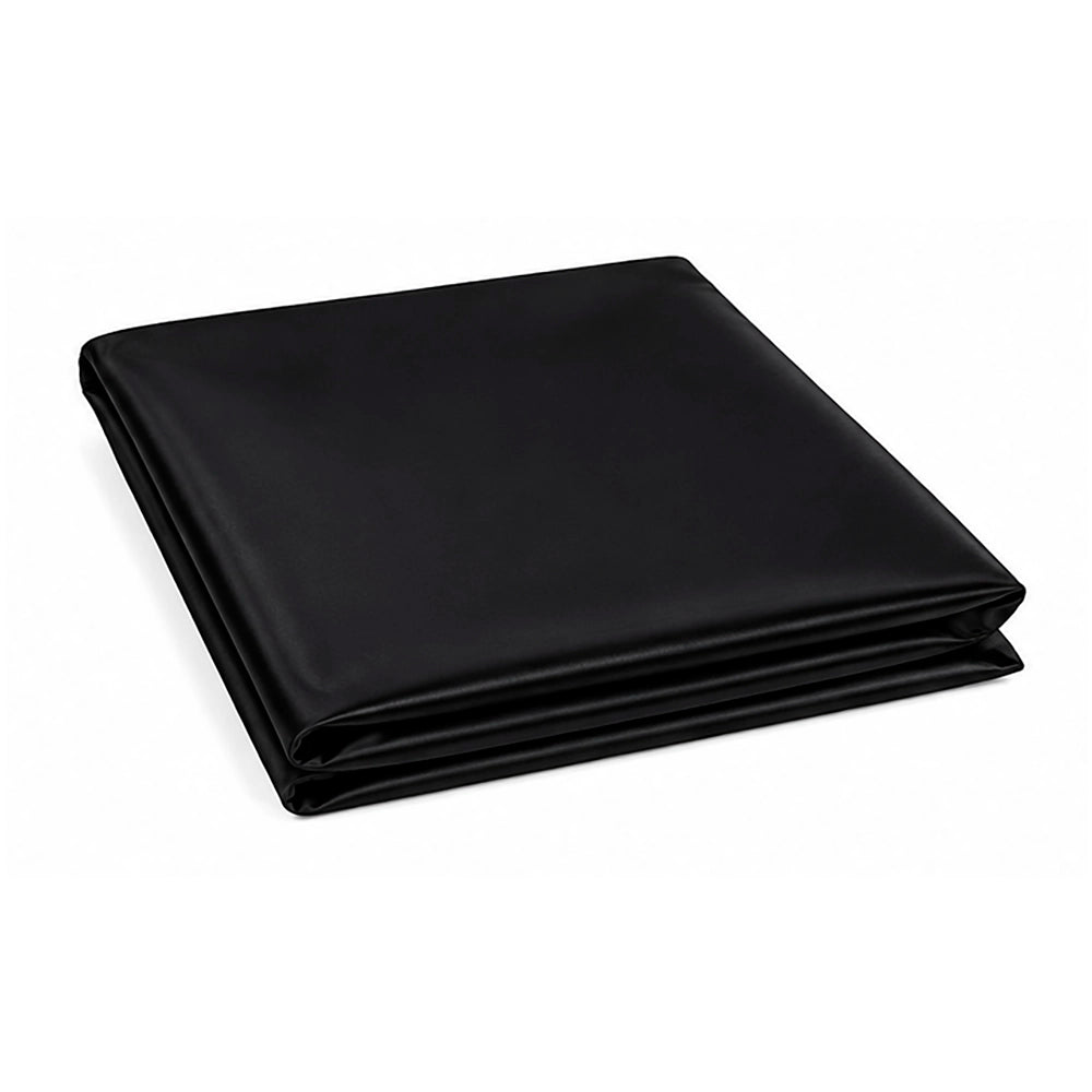 Funda de Almohada Negra para Cabello Rizado