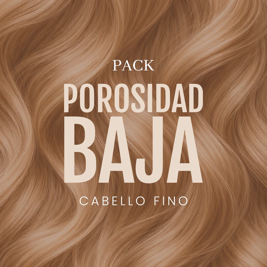Pack de porosidad baja y cabello fino