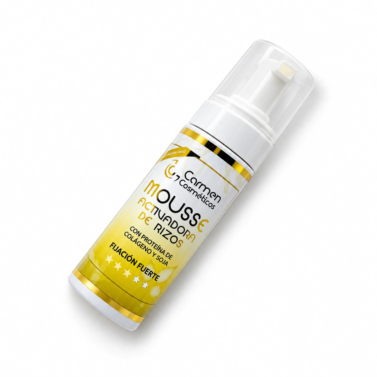 Mousse Activadora de Rizos Carmen Cosméticos — vista diagonal