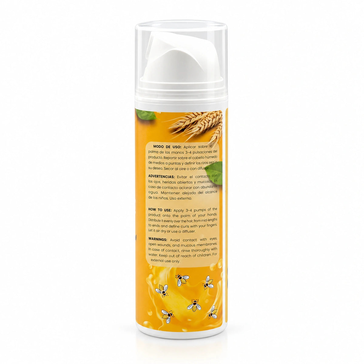 Anira Curls Mango Scrunch — vista trasera