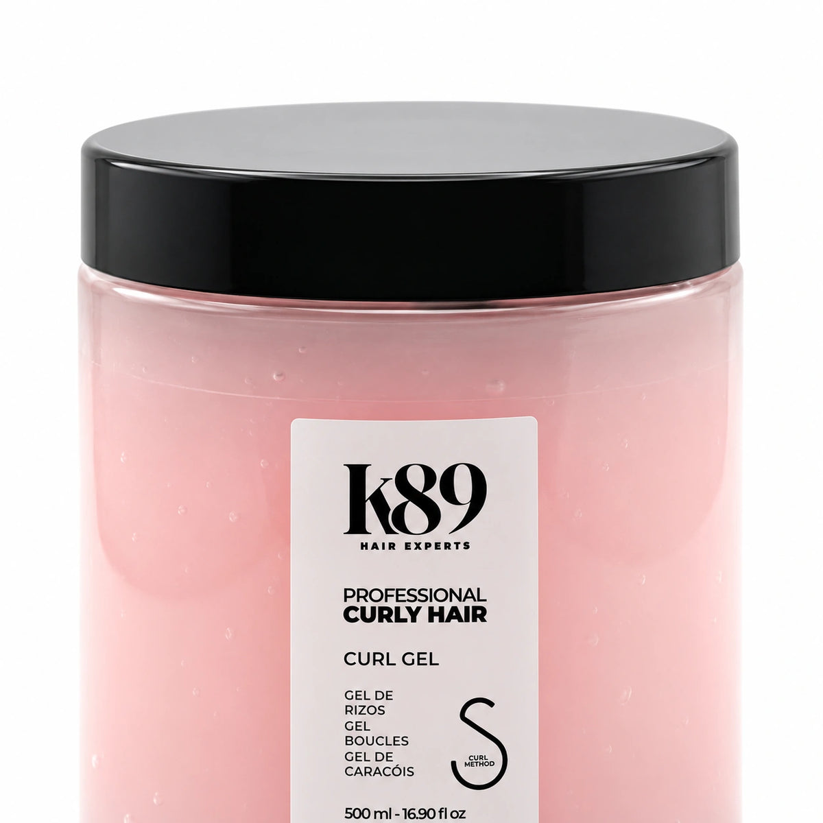 Curly Hair Curl Gel K89 — detalle del envase