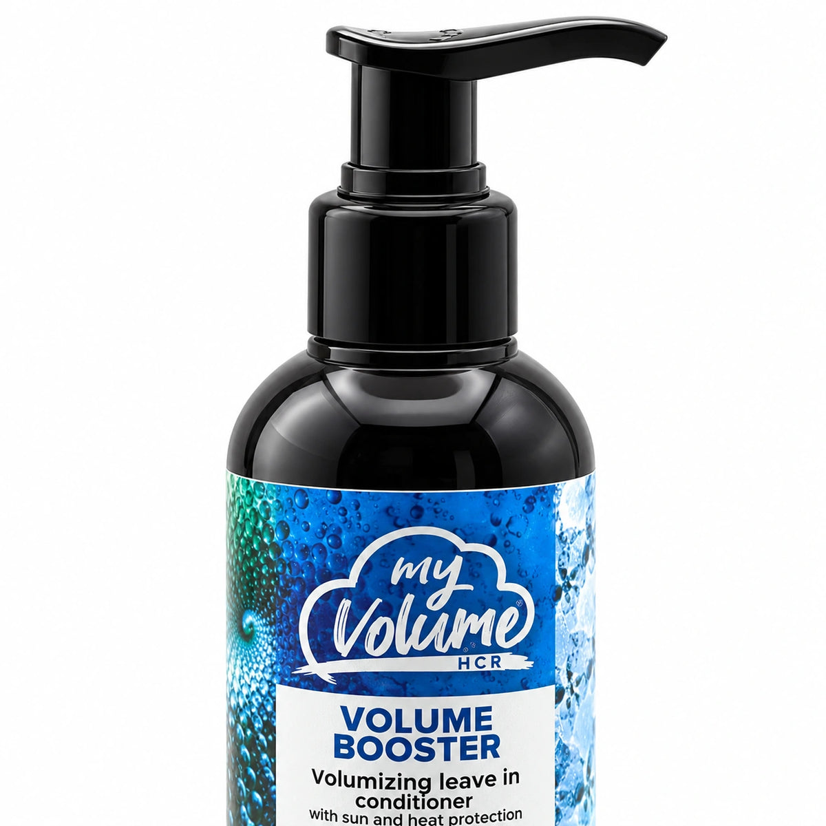 Volume Booster — detalle del envase